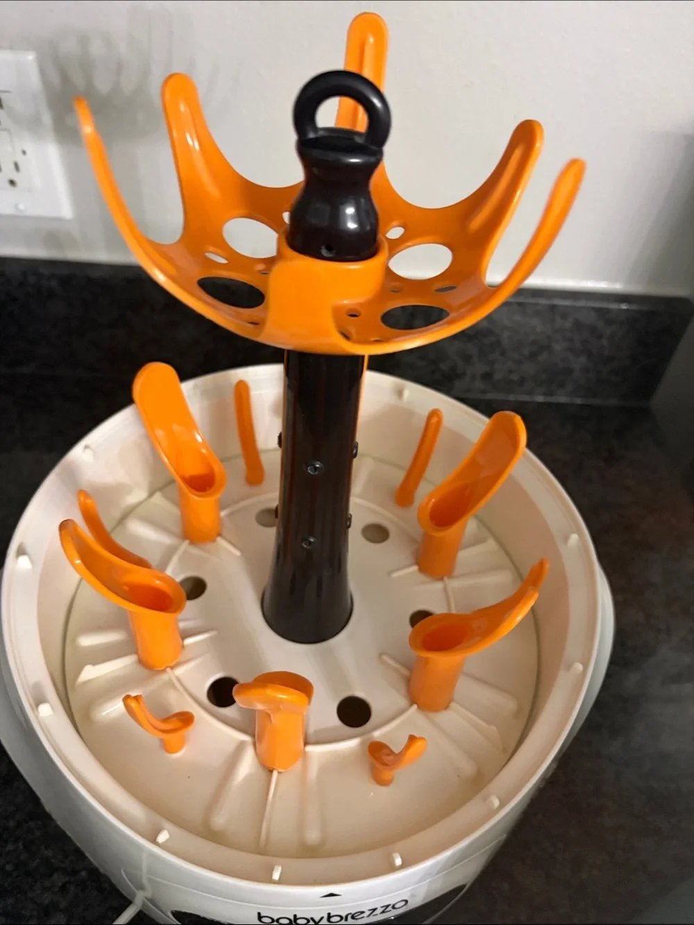 Baby Brezza Orange & White Electric Bottle Sterilizer
